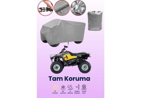 Resim Dokaca Gri P.olaris Trail Boss 330 Atv Brandası, Atv Koruyucu Örtüsü 