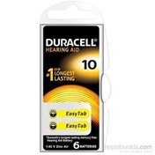 Resim Duracell Kulaklık No 10 ( 1 Paket - 6 Tek Pil ) 