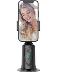 Resim Cbtx Q9 360 Derece Rotasyon Akıllı Aı Gimbal Yüz Takip Telefon Kamera Tutucu Fotoğraf Standı 