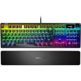 Resim SteelSeries Apex Pro Uk Ayarlanabilir Rgb Omni Switch Mekanik Gaming Klavye 
