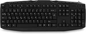 Resim Everest KB-250F Siyah USB Tamamen Türkçe F Multimedia Klavye 