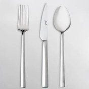 Resim Jumbo 1900 Prizma 18 Parça 6 Kişilik Yemek Çatal Kaşık Bıçak Seti 