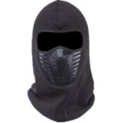 Resim Romantik Balon Yıkanabilir Balaklava Kar Maskesi Pamuklu Siyah Penye (Yurt Dışından) 