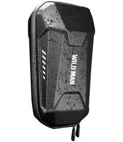 Resim Dancemonkey Wild Man Gs8 Evrensel Scooter Kafa Kolu Çanta Koyu Gri 2l - Siyah Gri - Siyah 