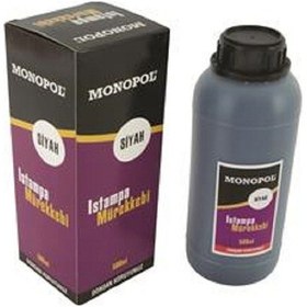 Resim Monopol Istampa Mürekkebi 30 Ml Siyah 