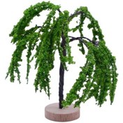 Resim Noooar Manzara Ağaçları Mimarlık Ağaçları Sahte Ağaçlar 6cmx6.5cm Yeşil 