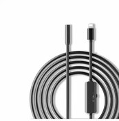 Resim L'eDoren Apprise Hk-318 İphone Uyumlu Endoskop Yılan Kamera 10 Metre 
