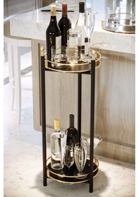 Resim Bino Servis Sunumluk İkramlık Lüks Kek Pasta Standı 