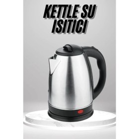 Resim Sepetim Su Isıtıcı 220 - 240 V Paslanmaz Çelik Kettle Uzun Ömürlü 2000 Watt 