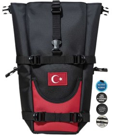 Resim SEVBAGS MOTOSİKLET ÖN YAN AVADANLIK ÇANTALARI MAVİLİ 