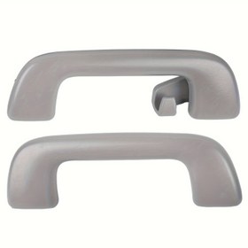 Resim For Toyota Corolla ve Uyumlu Modeller için Otomatik Çatı Tavan Tutama Kolu, Ön Yerleştirme, ABS Malzeme, Yağ Rub Finişi, Halkalı/Halkasız, OEM: 74610-52020 74610-52030 74619-0M010 74683-8010 - Gri (1 Paket) 
