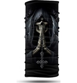 Resim Daırb0102 - Çok Amaçlı Bandana Motosiklet Boyunluk Balaklava Outdoor Yüz Maskesi Kayak Maskesi Çok Renkli 