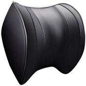 Resim Jeehugo Siyah Araba Boyun Yastığı - Hafıza Pamuklu, Nefes Alıcı Kumaş, Mevsimlere Uygun, Oturma Koltuğu Destekcisi 