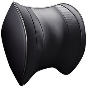 Resim Jeehugo Siyah Araba Boyun Yastığı - Hafıza Pamuklu, Nefes Alıcı Kumaş, Mevsimlere Uygun, Oturma Koltuğu Destekcisi 