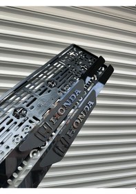 Resim Vipplaka Honda Uyumlu Ortası Mat Plakalık 