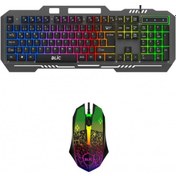 Resim Blic Bkb9 Rgb Gaming Klavye Mouse Set 