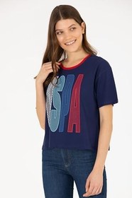 Resim U.S. Polo Assn. Kadın Açık Pembe Tişört 50320026-VR078 
