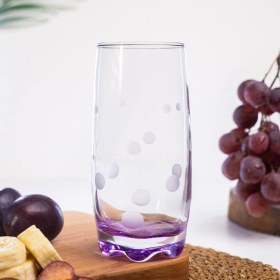 Resim Decostyle Iconic Color 6'lı Renkli Meşrubat Bardağı Seti - Gökkuşağı Cam Meşrubat Bardağı Takımı 