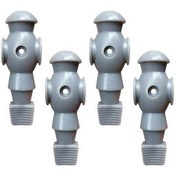 Resim Pazly Suntek 4x Langırt Masası - Erkekler İçin Masa Futbolu Oyuncu Gri Model 