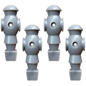 Resim Pazly Suntek 4x Langırt Masası - Erkekler İçin Masa Futbolu Oyuncu Gri Model 