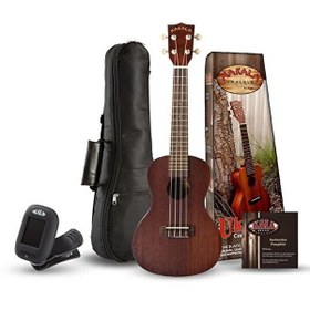 Resim Kala MK-C/Pack Makala Concert Natural Ukulele Seti 