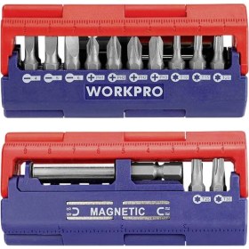 Resim Skygo WP221062 13 Parça Manyetik Cr-V Vidalama Uç Seti 