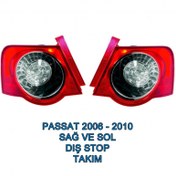 Resim Vassparts Volkswagen Passat B6 2006 - 2010 Stop Lambası Dış Sağ ve Sol Takım - 3C5945096C - 3C5945095C 