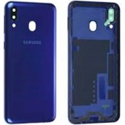 Resim Telefon Kulübesi Samsung M40 SM-405F Arka Kapak Batarya Pil Kapağı Gold 