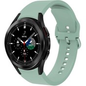 Resim Galaxy Watch 4 40mm KRD-50 Uyumlu Zore Kordon-Açık Yeşil 