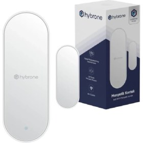 Resim Akıllı Wi-Fi Manyetik Kontak, Kapı ve Pencere Sensörü, Fiziksel Müdahaleye Karşı Sabotaj Uyarısı, Uygulama ile Uzaktan Kontrol 