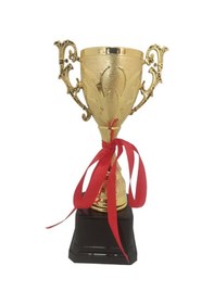 Resim Hayal Sepeti Plastik Ödül Kupası Başarı Kupası Kupa Gold Renk Altın 