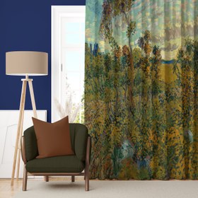 Resim Montmajour'da Günbatımı Perde 