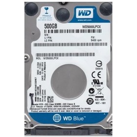 Resim Wd 500Gb Blue 2,5" 32Mb 5400Rpm Wd5000Lpcx Notebook Harddisk Western Digital