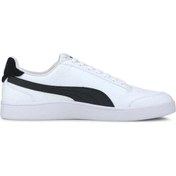 Resim Puma 30966803 Shuffle Whıte Black Team Erkek Spor Ayakkabı Siyah 
