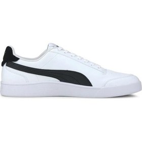 Resim Puma 30966803 Shuffle Whıte Black Team Erkek Spor Ayakkabı Siyah 