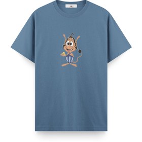 Resim Hugo - Çocuk Tshirt - Mavi / 5-6 Yaş / Regular 