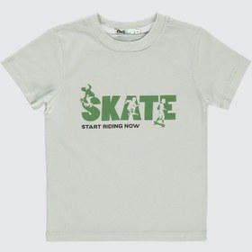 Resim Civil Boys Erkek Çocuk Tişörtlü Gömlek 2-5 Yaş Açık Haki Açık Haki 