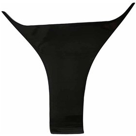 Resim Renault Clio 4 İçin Direksiyon Alt Nikelaj Kapak Siyah 