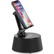 Resim OneDer V02 Wireless Şarjlı Dokunmatik Digital Saat Kablosuz Stereo Hoparlör - Speaker 