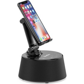 Resim OneDer V02 Wireless Şarjlı Dokunmatik Digital Saat Kablosuz Stereo Hoparlör - Speaker 