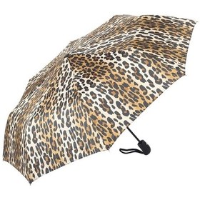 Resim Bosile Leopar Otomatik Kadın Şemsiye 