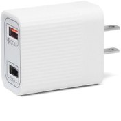 Resim Mufunye Djı Mavic Mini İçin 2 Usb Portlu Hızlı Şarj Aleti - 30w, Qc3.0 Desteği, Beyaz Abd Standartı 