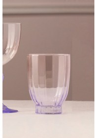 Resim Rakle Elite 4'lü Su Bardağı Seti Mor 320 Cc Renkli 