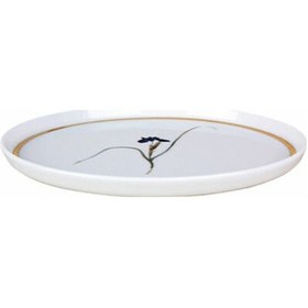 Resim Porland Botanical Desen3 Düz Tabak 21cm 04ALM005044 