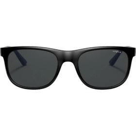 Resim Vogue 2008 W44/87 47-17 Çocuk Güneş Gözlüğü Siyah Çerçeve UV Filtreli Erkek Çocuk İçin 