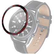 Resim Sones Samsung Galaxy Uyumlu Watch 3 45mm Akıllı Saat Çelik Çerçeve Halkası, E Versiyonu 
