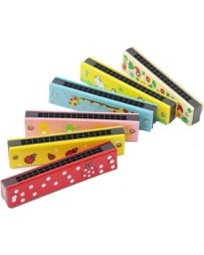 Resim Renas Store Çocuk Mızıka Ahşap Mızıka Nefes Egzersizi Müzik Aleti 