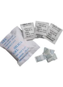 Resim Hobialem 5 gr 25 Adet Silikajel Nem Alıcı Silika Jel Rutubet Önleyici Küf Giderici Silica Gel 