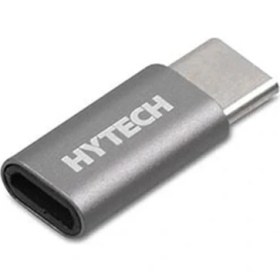 Resim Hytech HY-XO30 Gümüş Metal Gövde Microusb 5pin F To Type C M Çevirici 