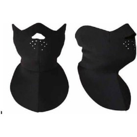 Resim Neopren Koruyucu Yüz Maskesi Boyun Korumalı 